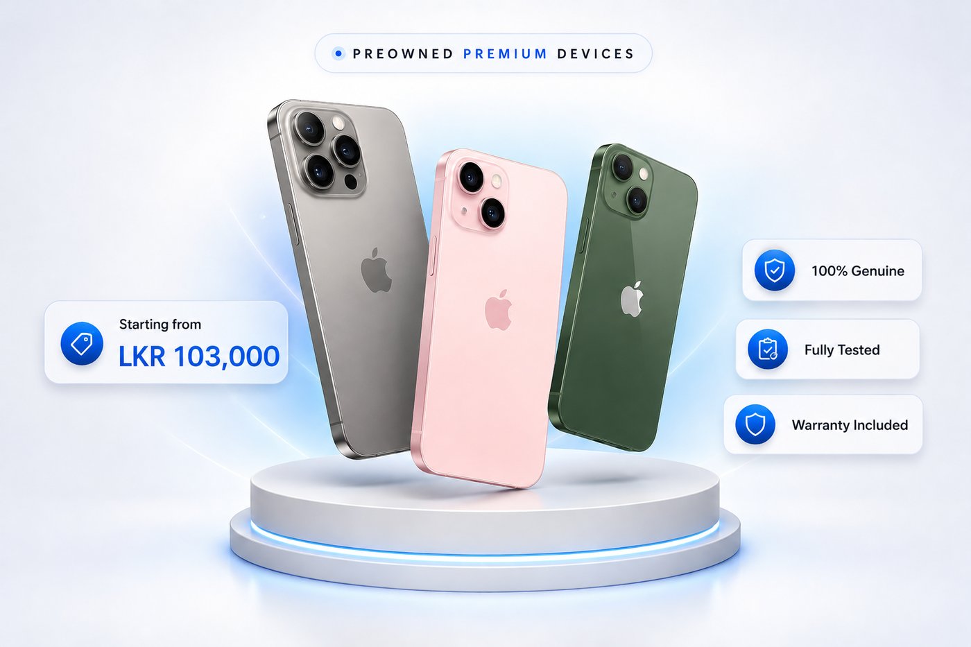 Premium preowned iPhones at MACS Technologies